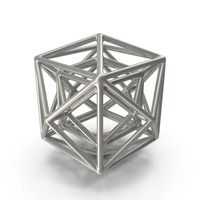 Geometric Shape Silver PNG & PSD Images