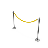 Velvet Rope Stanchion PNG & PSD Images