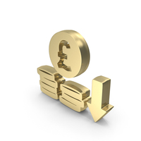 Money Economy Currency Pound Gold PNG & PSD Images