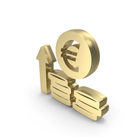 Market Money Economy Growth Euro Gold PNG & PSD Images