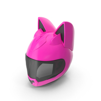 Helmet Cat Pink PNG & PSD Images