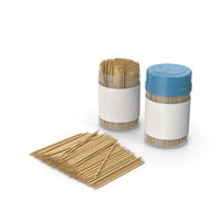 Blue Toothpick Packs PNG & PSD Images