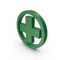 GREEN MEDICAL CROSS PNG & PSD Images