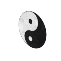 Embroidered Patch Yin Yang PNG & PSD Images