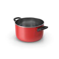 Cooking Pot Red PNG & PSD Images