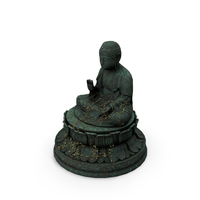 A bronze Buddha Statue PNG & PSD Images
