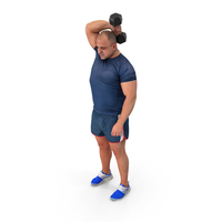 Arnold Sport Training Pose PNG & PSD Images