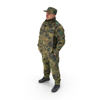 Military Man With Hands In Pockets PNG & PSD Images