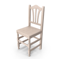 Birch Wooden Chair PNG & PSD Images