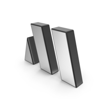 Alphabet Letter M Steel PNG & PSD Images