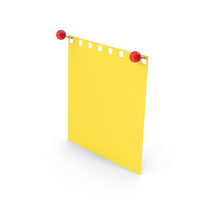 Paper With Push Pins PNG & PSD Images