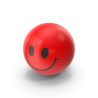 Red Smiley Ball PNG & PSD Images