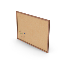 Wooden Pinboard PNG & PSD Images