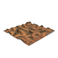 Terrain Dark Mountains PNG & PSD Images