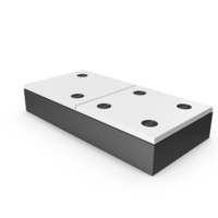 White Two Four Domino Piece PNG & PSD Images