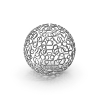 Silver Wire Sphere PNG & PSD Images