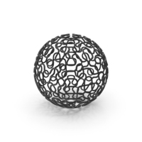 Black Wire Sphere PNG & PSD Images