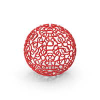 Red Wire Sphere PNG & PSD Images