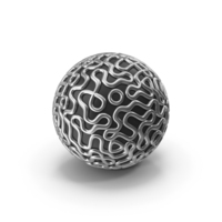 Silver Black Sphere PNG & PSD Images