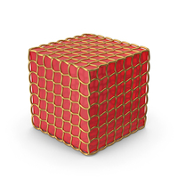 Cube Gold Glass PNG & PSD Images