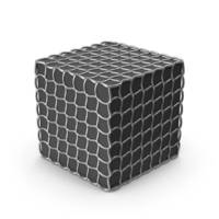 Cube Black Silver PNG & PSD Images