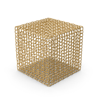 Cube Gold PNG & PSD Images