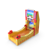 Bowling Redemption Game Machine PNG & PSD Images