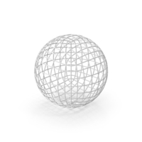 White Mesh Sphere PNG & PSD Images