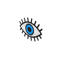 Embroidered Patch Evil Eye PNG & PSD Images