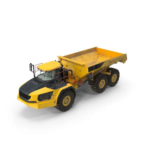 Articulated Dump Truck Dirty PNG & PSD Images