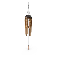 Bamboo Wind Chimes PNG & PSD Images