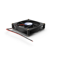 DC 12V 90mm Case Fan PNG & PSD Images