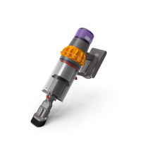 Dyson V15 Cordless Vacuum Cleaner with Combi Brush PNG & PSD Images
