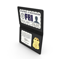 FBI Badge Open PNG & PSD Images