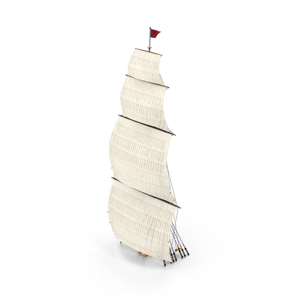 Foremast Raised Sails PNG & PSD Images