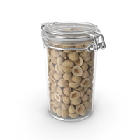 Hazelnuts In A Glass Jar PNG & PSD Images