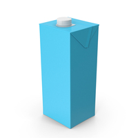 Blue Carton Package PNG & PSD Images