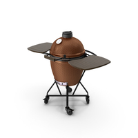Kamado Style Bbq Grill Closed PNG & PSD Images