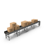 The Box on Conveyor PNG & PSD Images