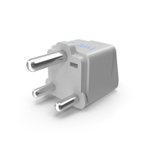 Type M Electrical Plug Adapter White PNG & PSD Images