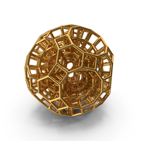 Geometric Shape Gold PNG & PSD Images