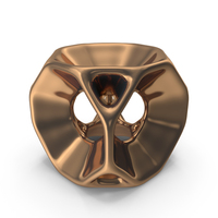 Geometric Shape Bronze PNG & PSD Images