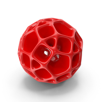 Geometric Shape Plastic Red PNG & PSD Images