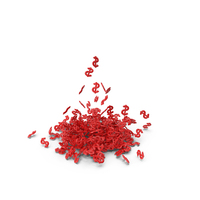 Falling Red Dollars PNG & PSD Images