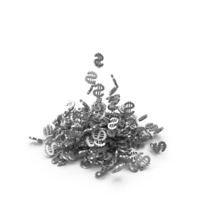 Silver Falling Dollars Symbols PNG & PSD Images