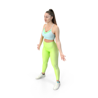 Woman In Sportswear PNG & PSD Images