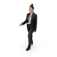 Freya Business Interacting Pose PNG & PSD Images