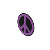 Embroidered Patch Peace PNG & PSD Images