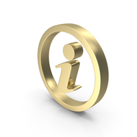 Info Pin Help Circle Gold PNG & PSD Images