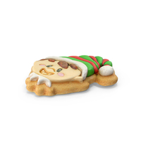 Elf Gingerbread Cookie PNG & PSD Images